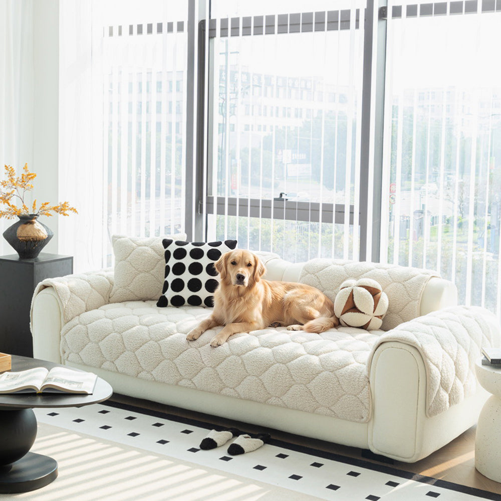 Plush Sofa Protector