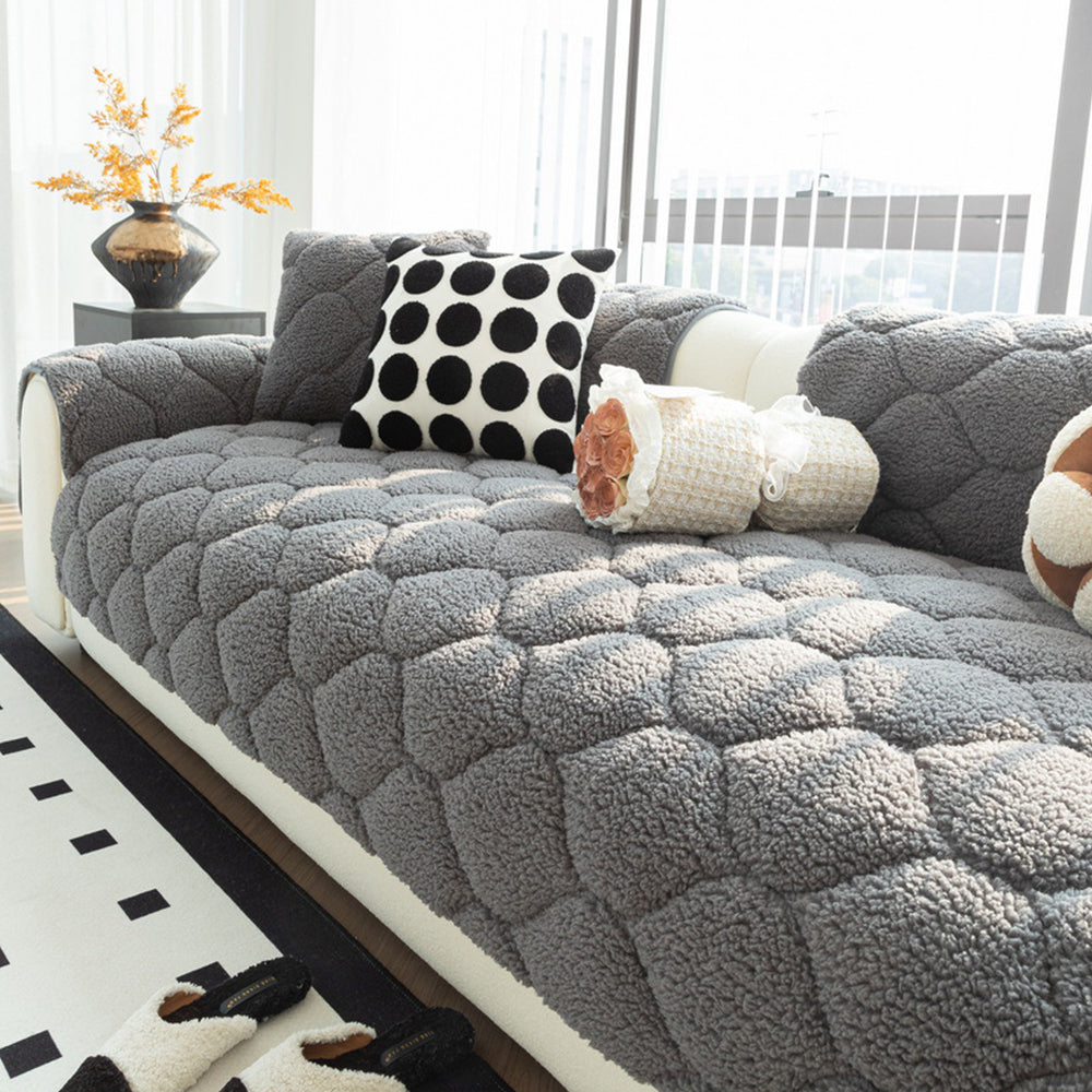 Plush Sofa Protector