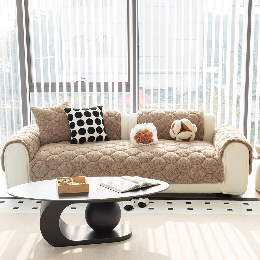 Plush Sofa Protector