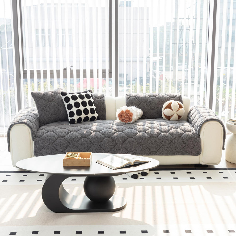 Plush Sofa Protector