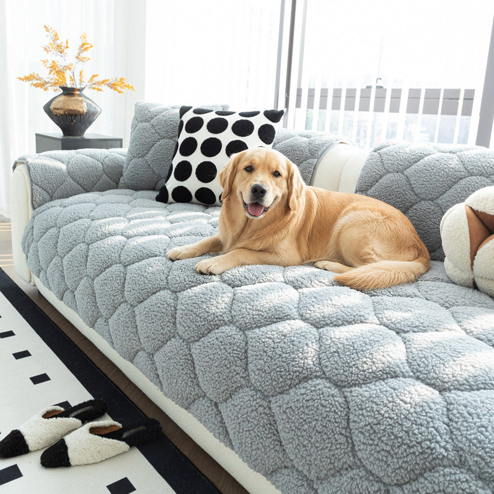 Plush Sofa Protector