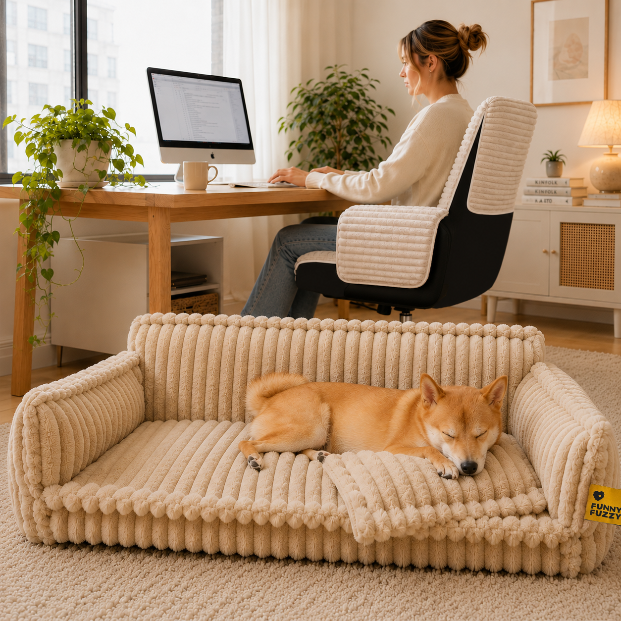 Snoozy Dream Large Orthopedic Dog Sofa Bed