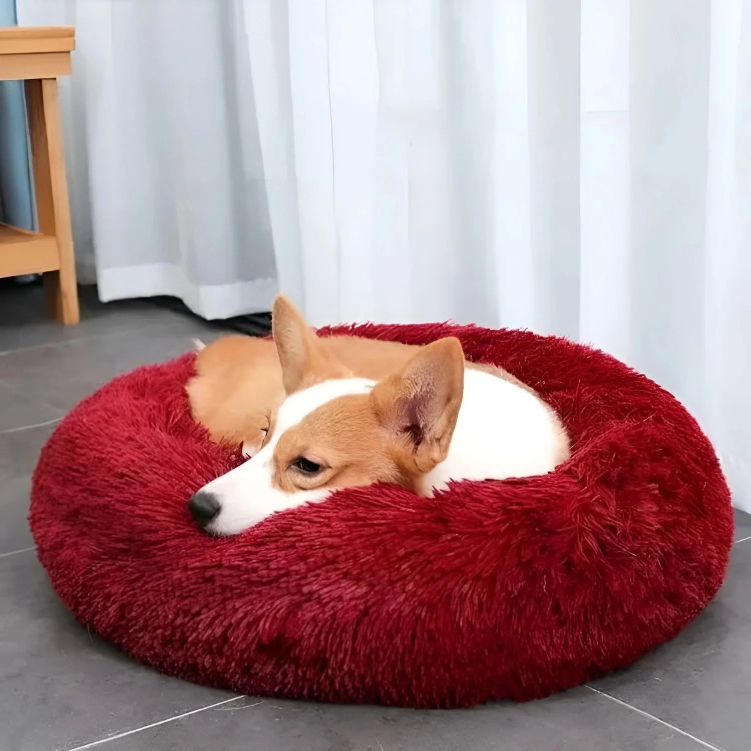 Cozy Donut Dog Bed