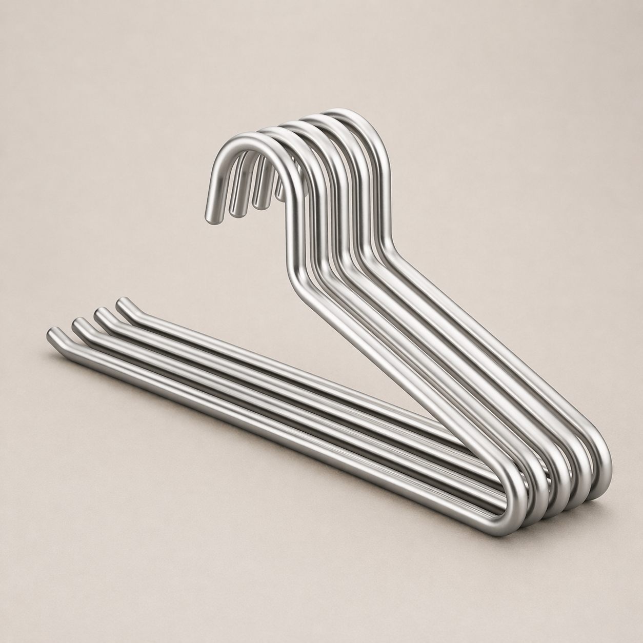 Silver Slim Hanger Set